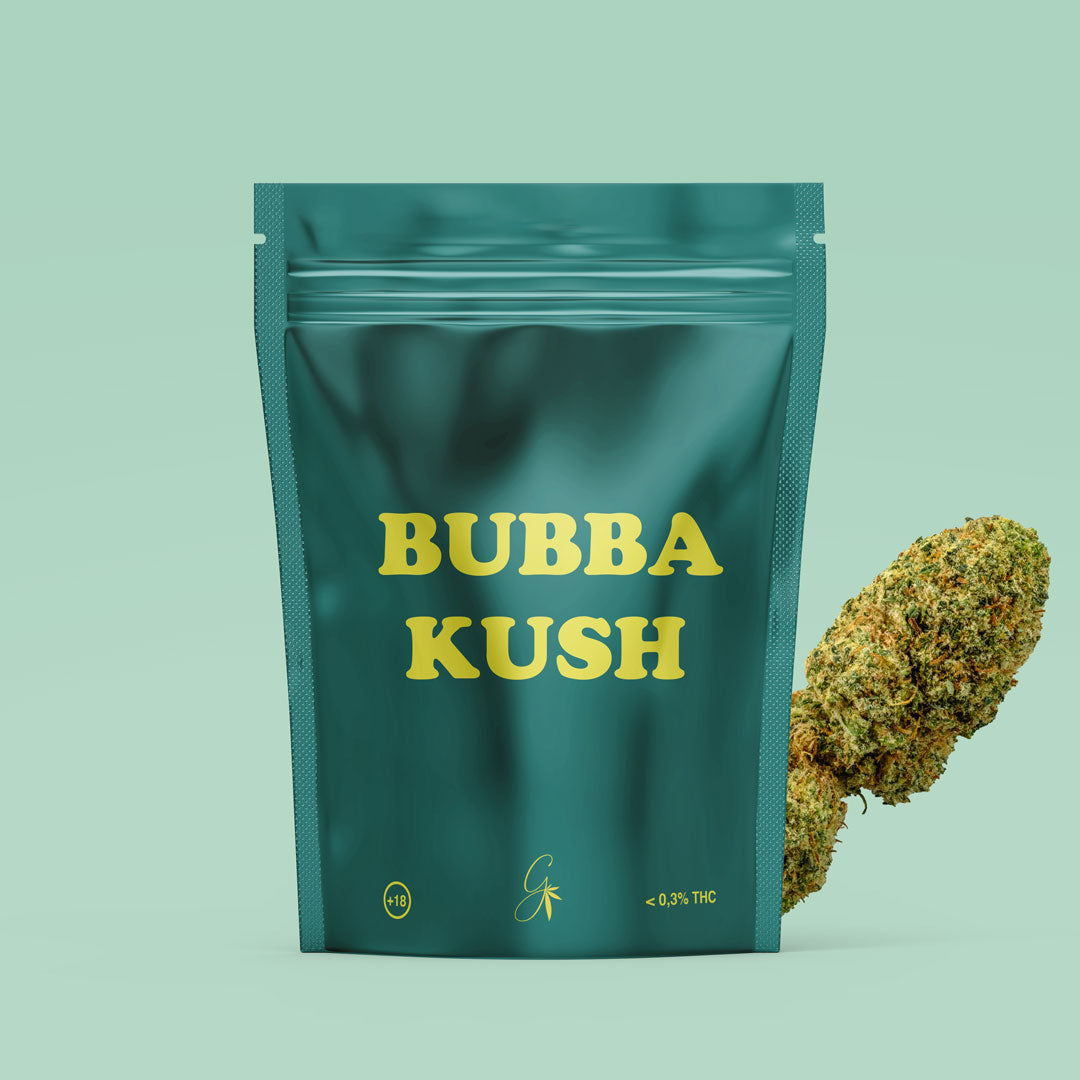 PAQUETS DE FLEURS DE CANNABIS BUBBA KUSH